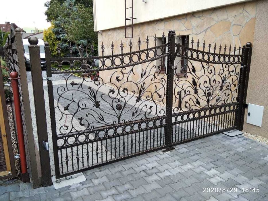 Bramy, ogrodzenia, balustrady