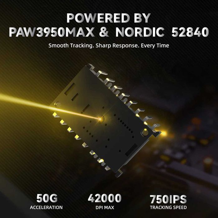 Новинка 2025! ATTACK SHARK R11 ULTRA  49г  8000гц 42000dpi