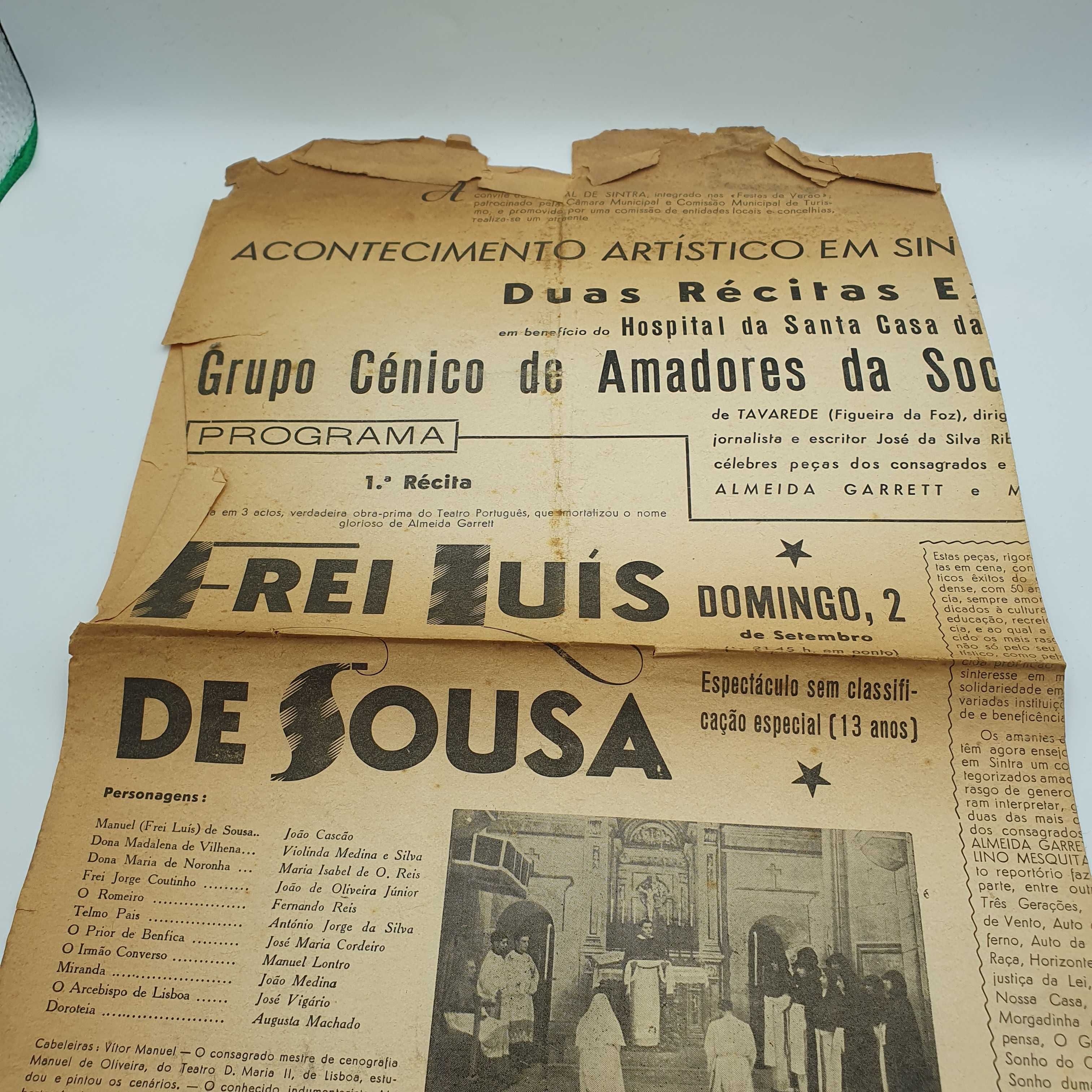 Poster - Cartaz Cine-Teatro Ref.Esc