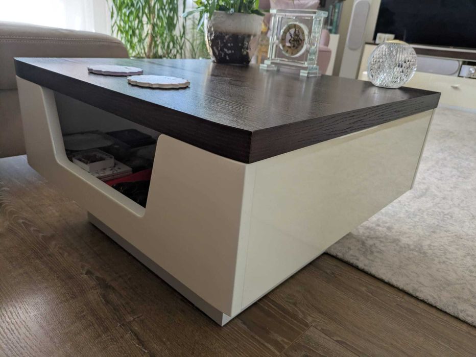 Zestaw mebli biały połysk ekskluzywne