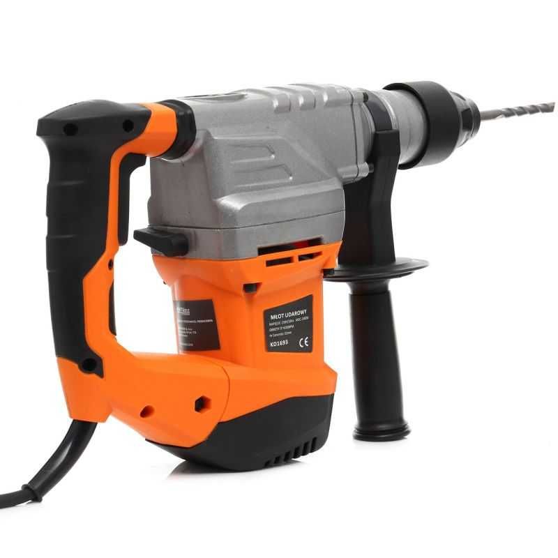 Młot udarowy 2400W KD1693 2 dłuta 3 wiertła NOWY