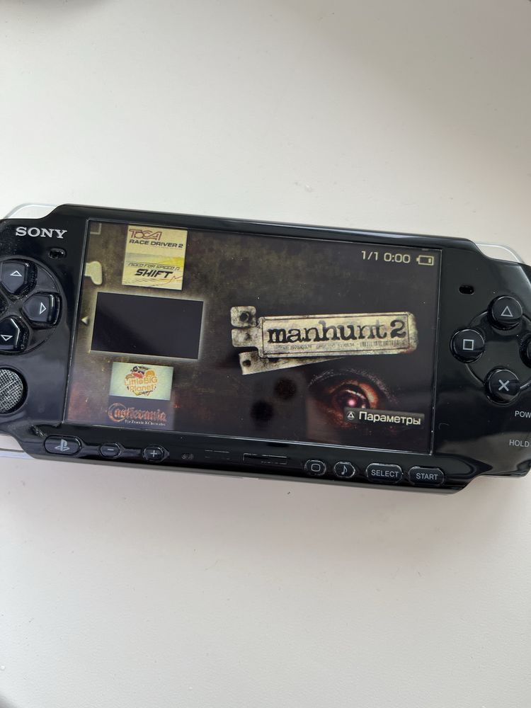 PSP 3000 + 32гб флешка
