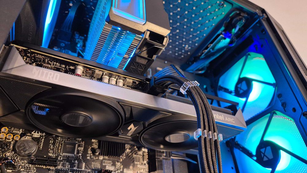 i5 12400F, Intel ARC B570 10GB, 32GB RAM, SSD+HDD - komputer GAMINGOWY
