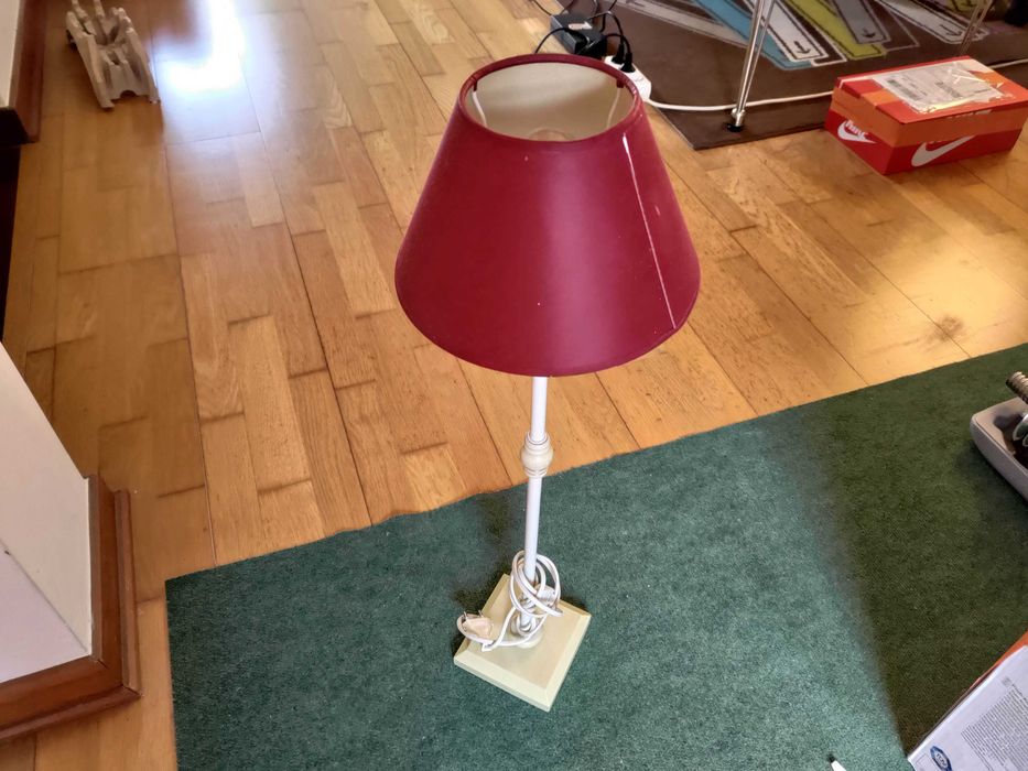 RUSTIC Candeeiro Rústico cor Vermelho Bordeaux