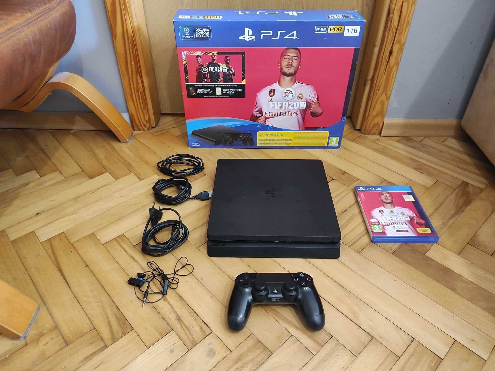 Okazja! Konsola PS4 1TB +  pad + gra! Playstation 4 Slim ! Gwarancja!