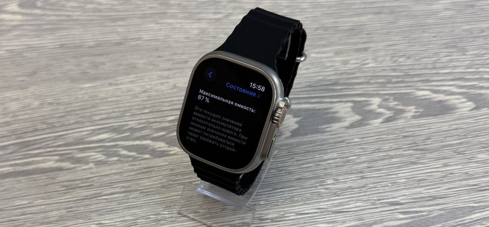 Apple Watch  Series Ultra 1 49 mm Natural Titanium GPS LTE