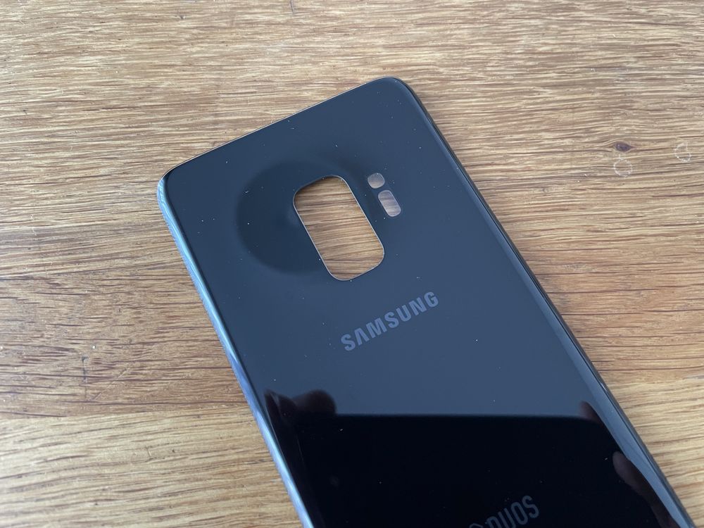 Nowa klapka telefonu baterii samsung duos czarna połysk