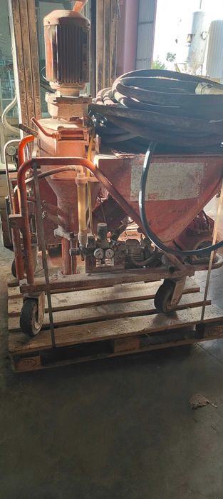 Máquina PFT de projetar argamassa e gesso