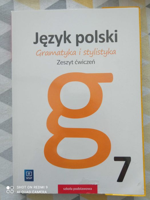 Gramatyka i stylistyka 7 zeszyt ćwiczeń