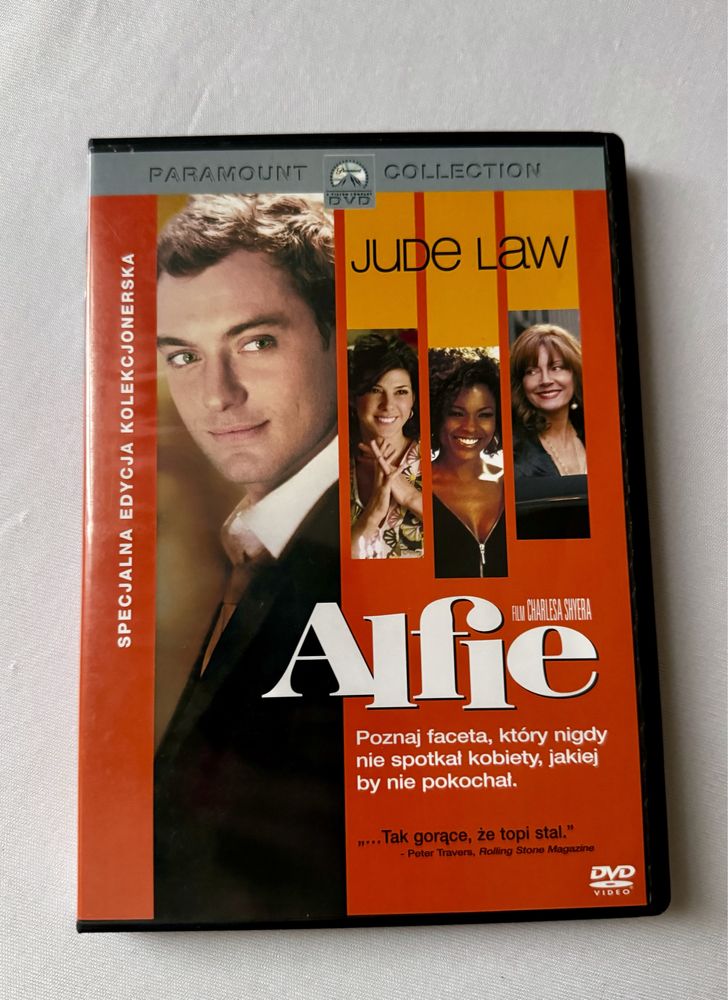 Alfie - film na DVD wyprzedaż Jude Law