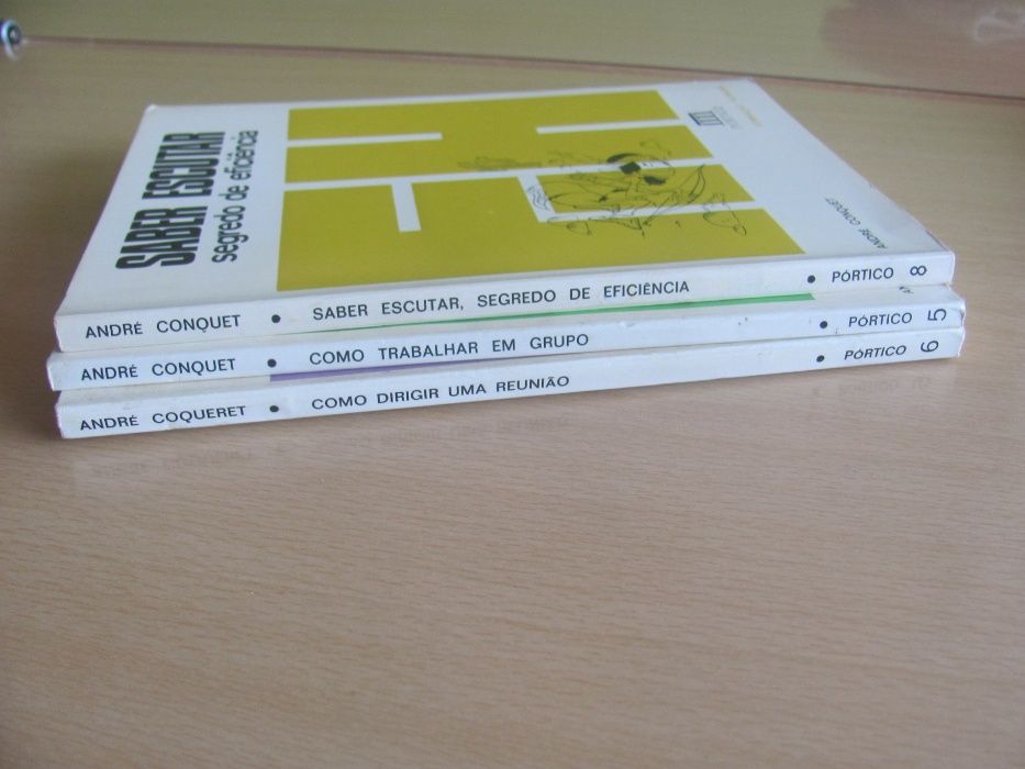 Obras de André Conquet - Organização e Eficiência