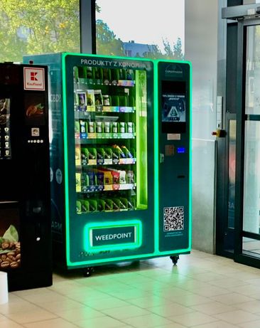 Vending Automat Maszyna Vendingowy Ekran LCD Karta Czytnik Banknotów