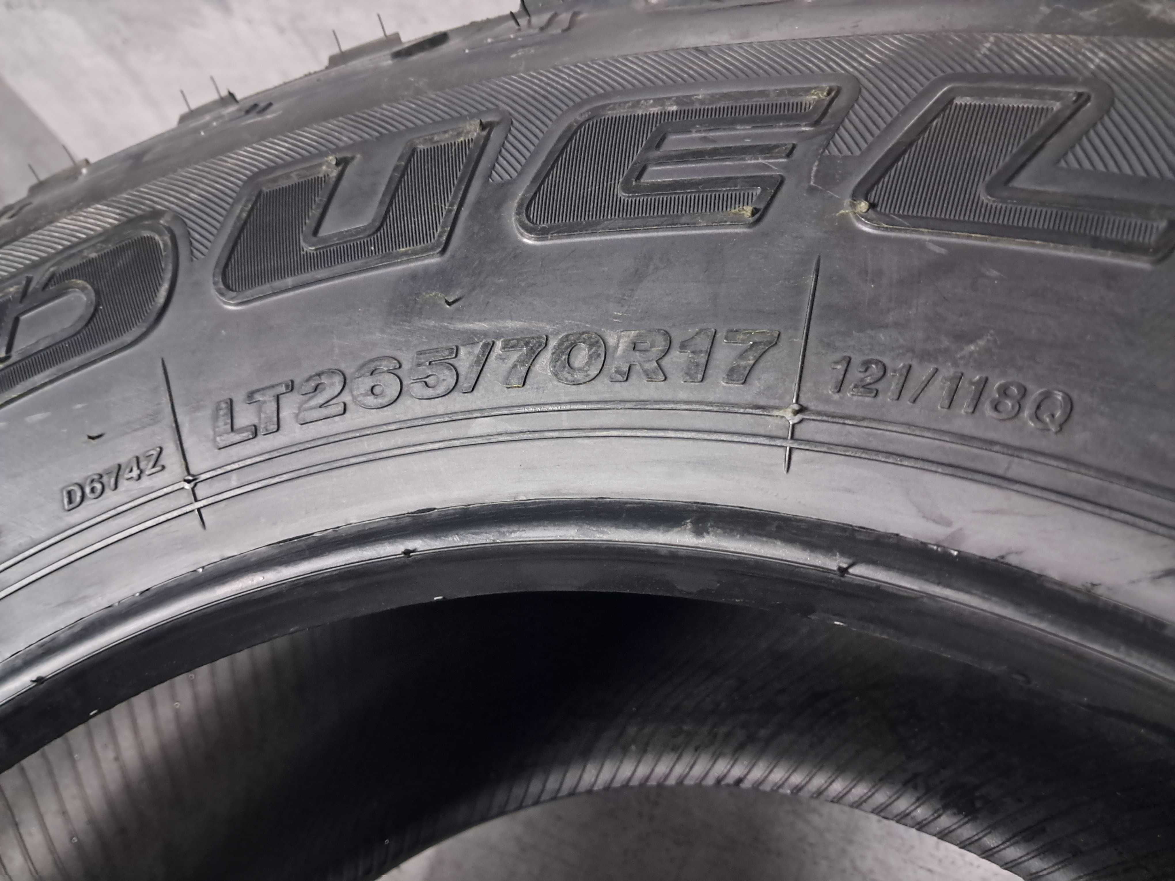 Резина всесезонна, нова, Bridgestone Dueler MT 674 265\70 R17