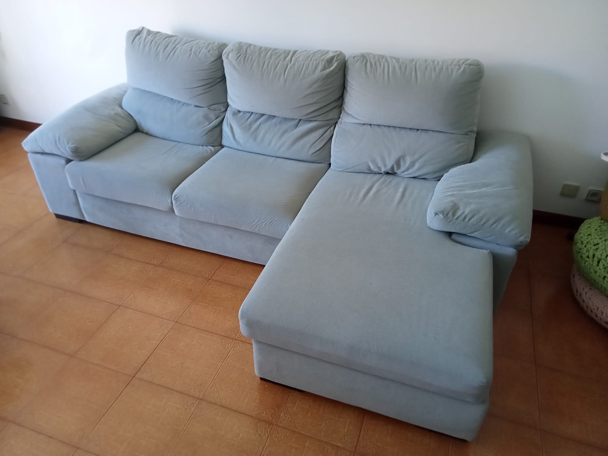 Sofá com chaise long ( ver oferta)