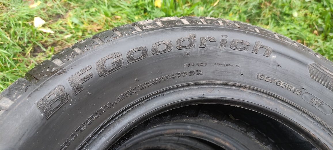 Opony zimowe 5mm 195/65/15 Bfgoodrich ANDB4 ,N2