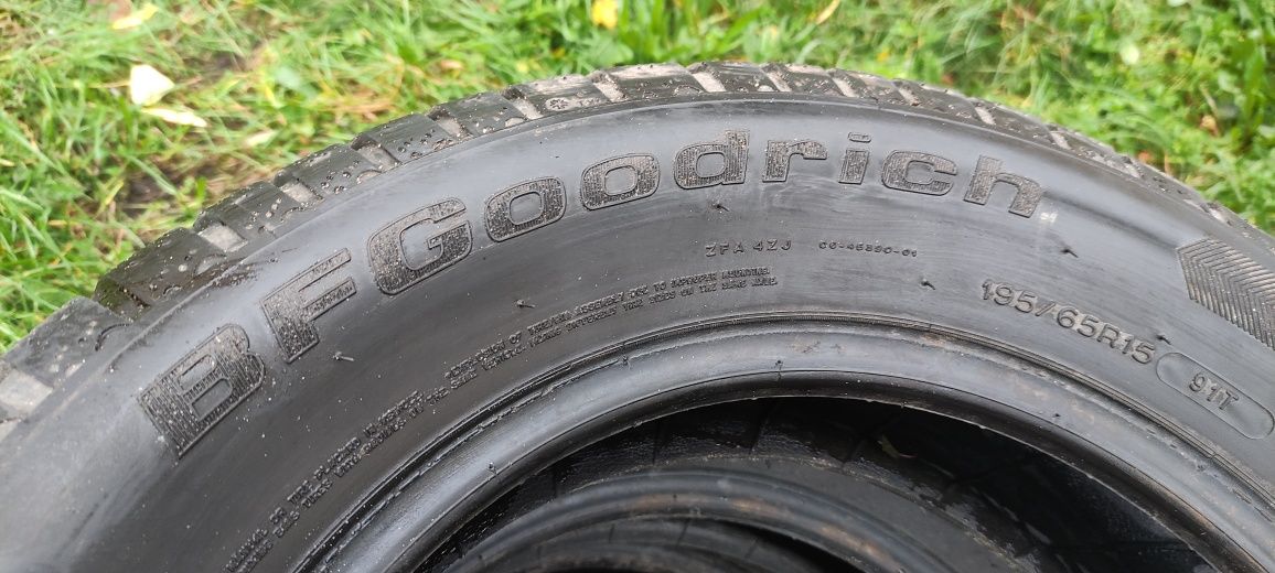 Opony zimowe 5mm 195/65/15 Bfgoodrich ANFK