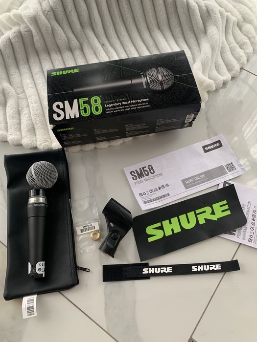 Shure SM58-LCE — новий вокальний мікрофон, привезений з Європи