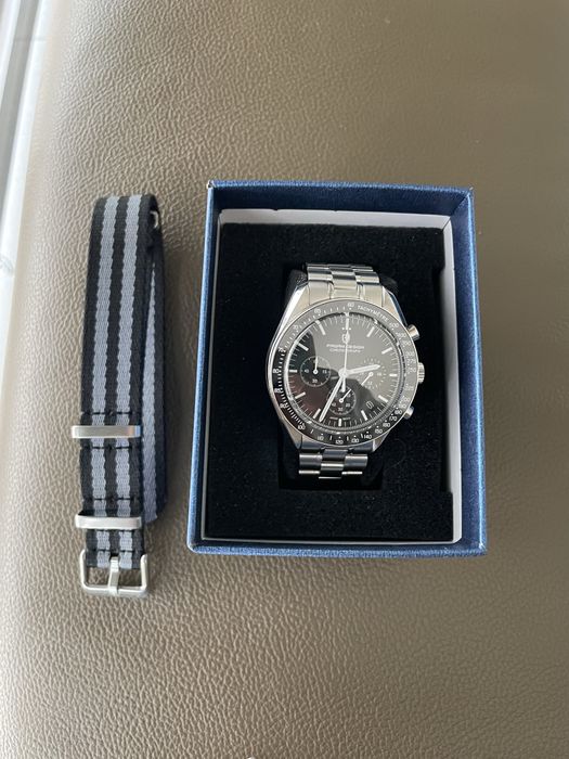 Zagarek chronograf Pagani Design klon moonswatch szafir nowy OKAZJA