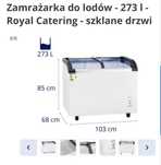 Sprzedam Zamrazarke Royal Catering 270 L