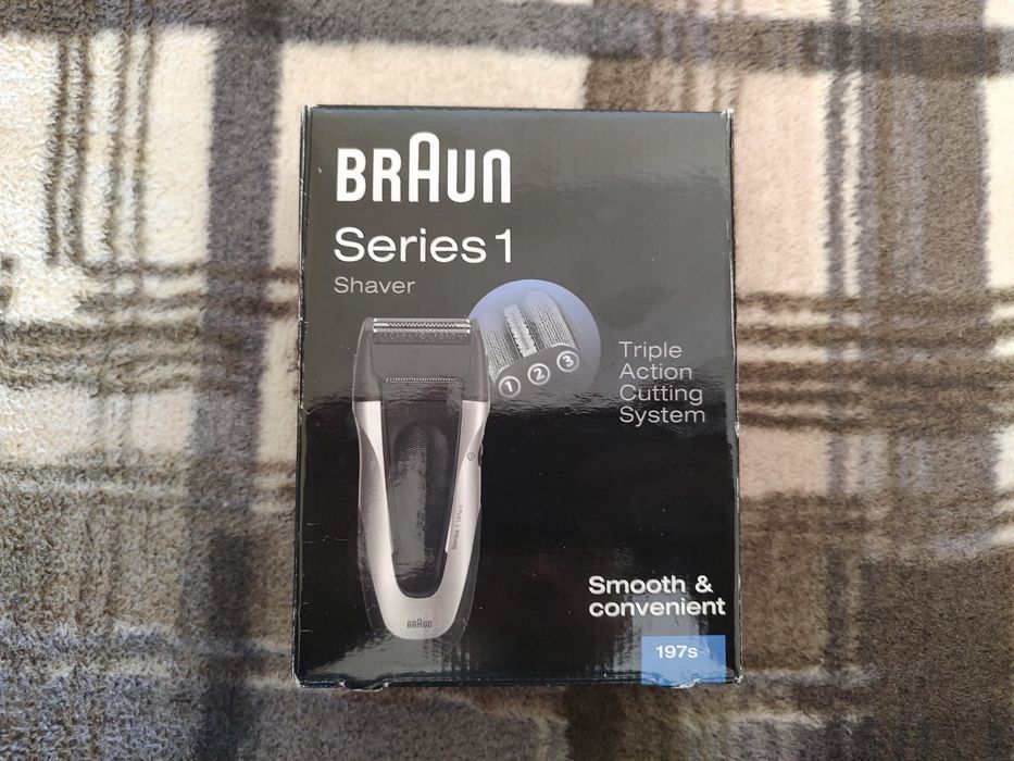 Бритва аккумуляторная Braun Series 1 197s, зарядка для бритвы
