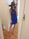 Sukienka Zara chabrowa