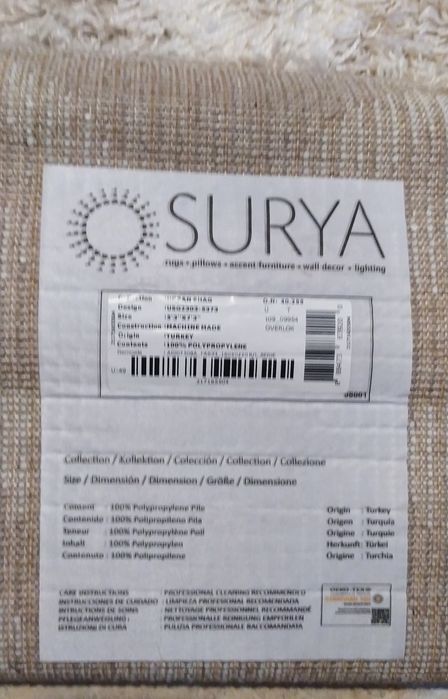 Dywan shaggy surya dubai berber