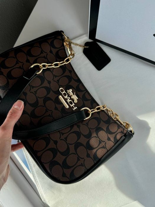 COACH black/brown (люкс)