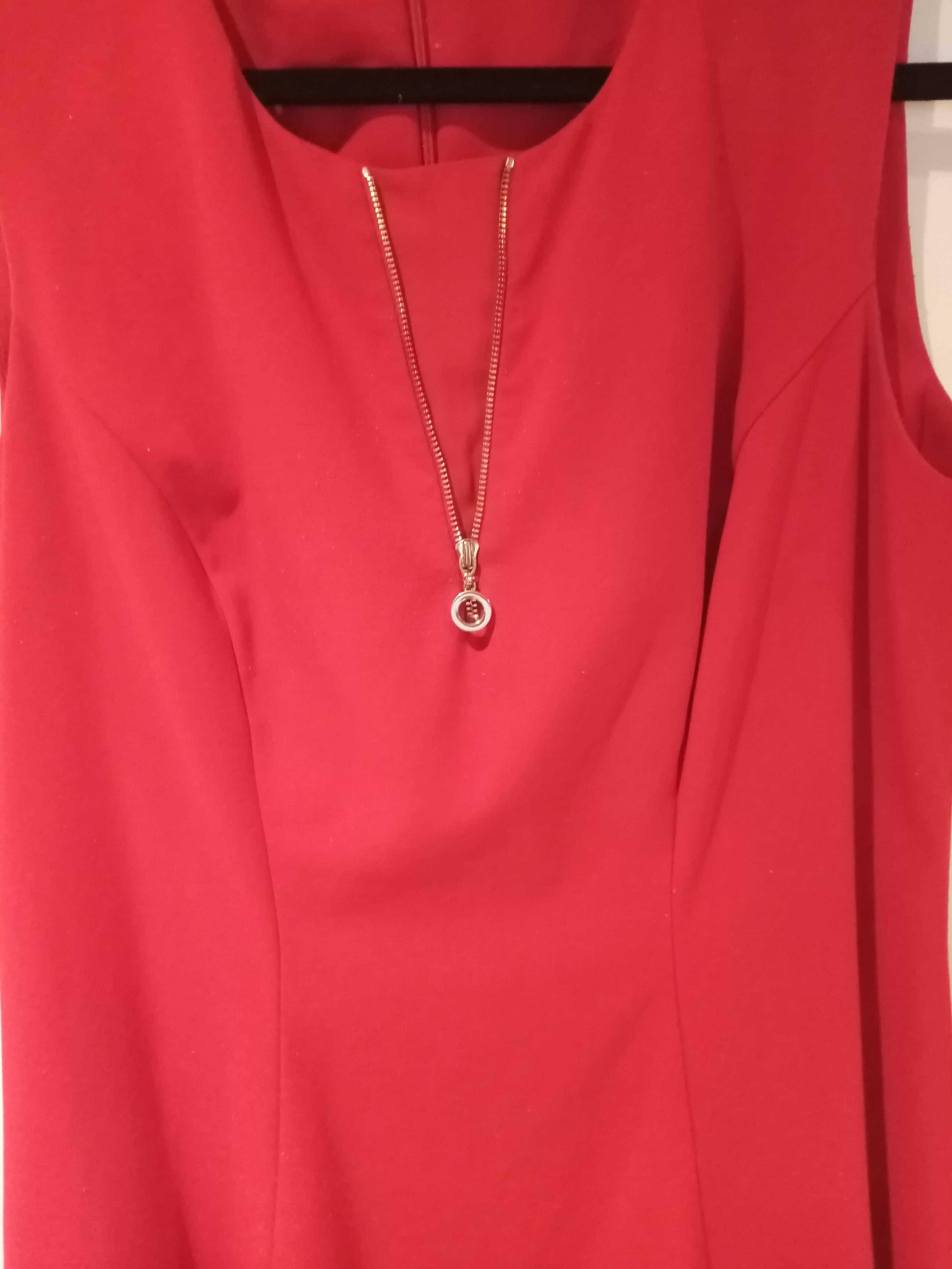 Vestido senhora Calvin Klein vermelho 42