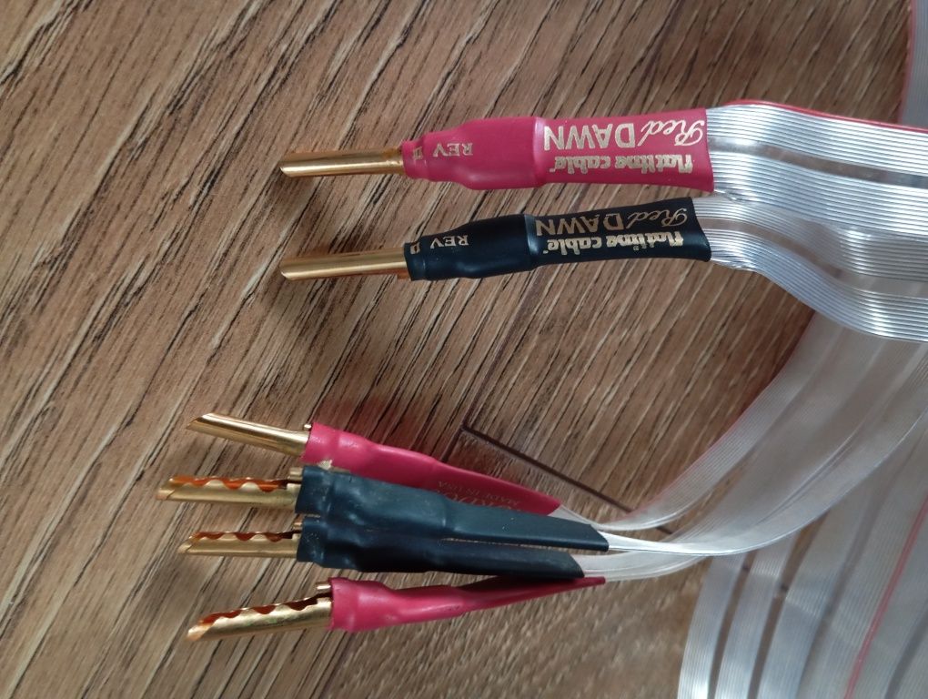 Zestaw przewodów Nordost Red Dawn2 Audioquest Type 6 Qed XT 25 Bi-wire