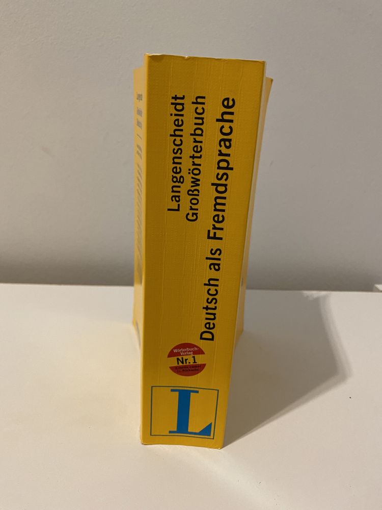 slownik jezyka niem Grossworterbuch Deutsch als Fremdsprache Langensch
