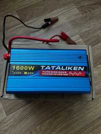 Инвертор, преобразователь напряжения Tataliken 1600W