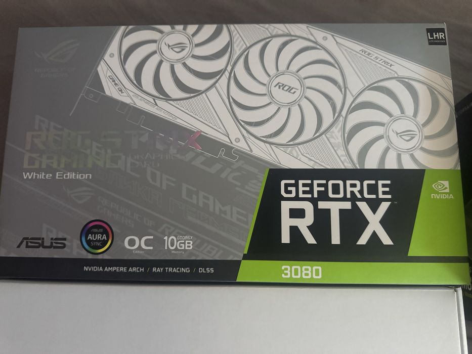 NVIDIA GEFORCE GTX 3080 OC White Edition / Corsair RM850W