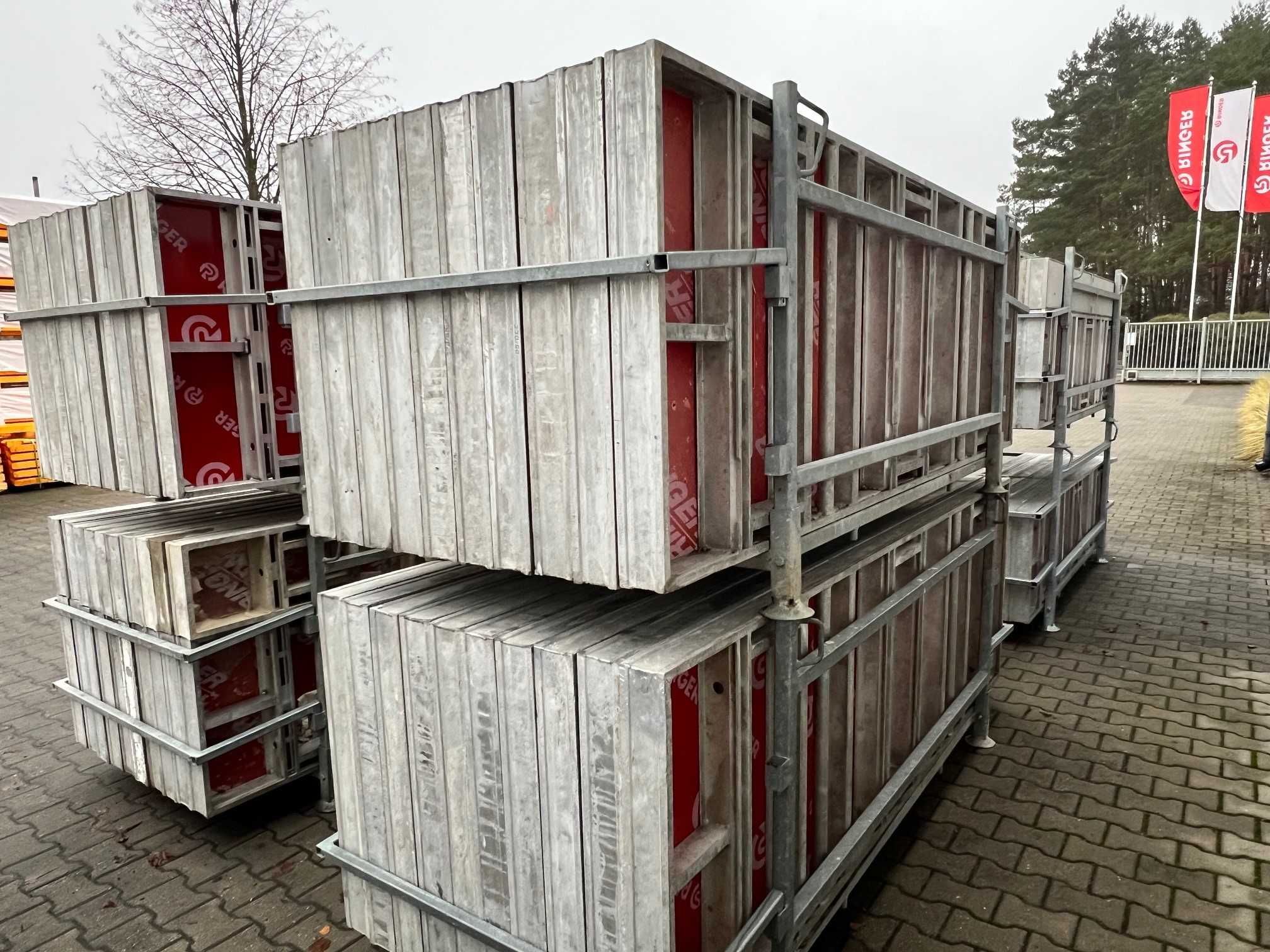 Zestaw szalunków ściennych AL2000 2,7m- używany aluminiowe szalunki