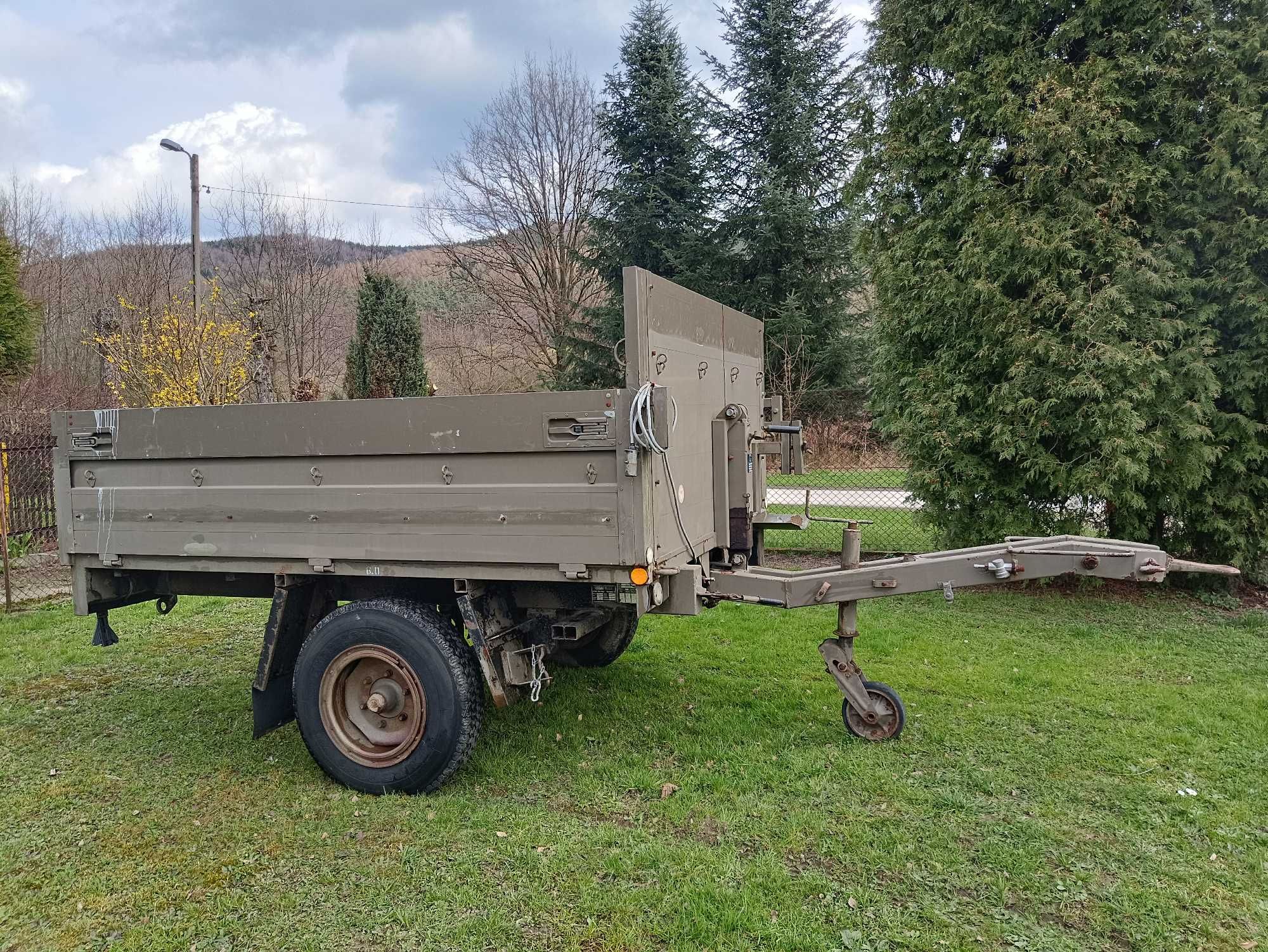 Przyczepa rolnicza KOGEL oryginalna hamowana kiper wywrotka