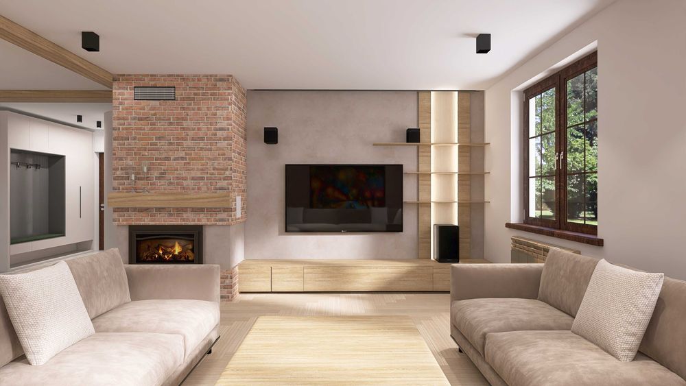 Projektowanie wnętrz/Aranżacja wnętrz/Architekt/Wizualizacje 3D/Dojazd