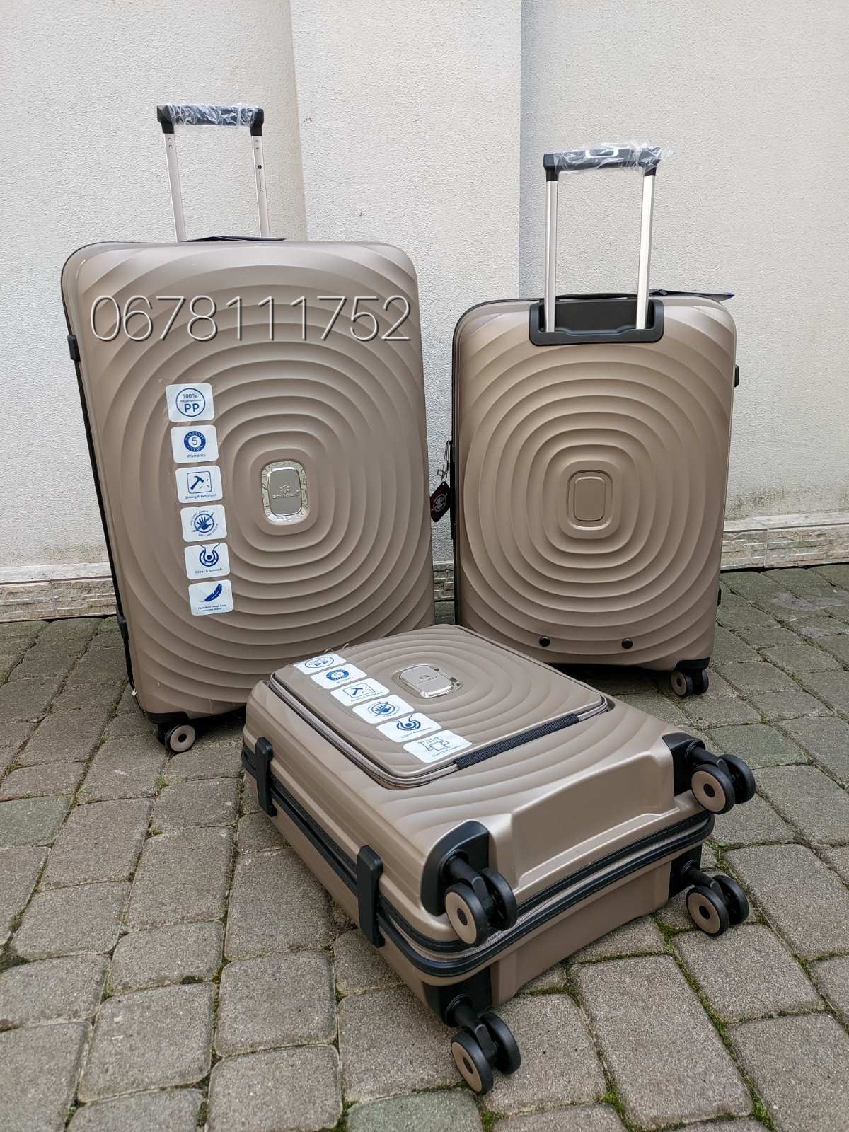 SNOWBALL 35203 Франція валізи чемоданы сумки на колесах ручна поклажа