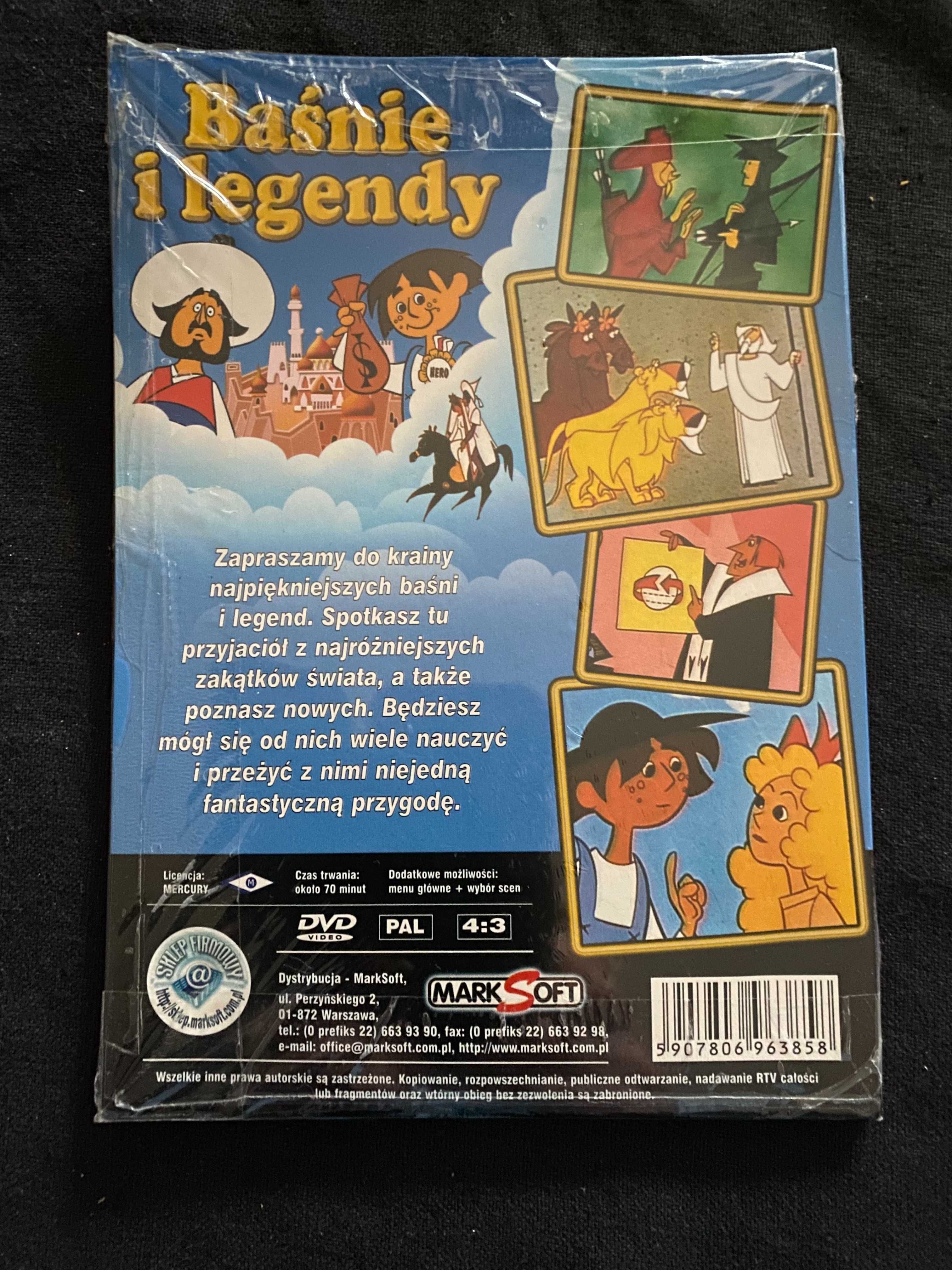 Basnie i Legendy dla dzieci-plyta DVD