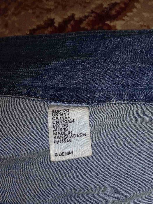 Куртка дитяча H&M джинсова ідеал.стан