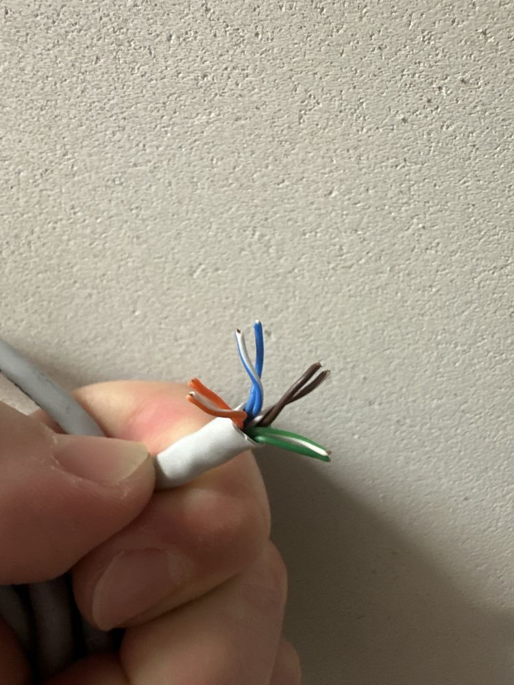 UTP 4x2x24AWG cat. 5e 200MHz BITNER BiTLAN przewód internet 11m