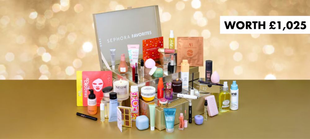 Адвент календарь Sephora (UK version, 40 products)