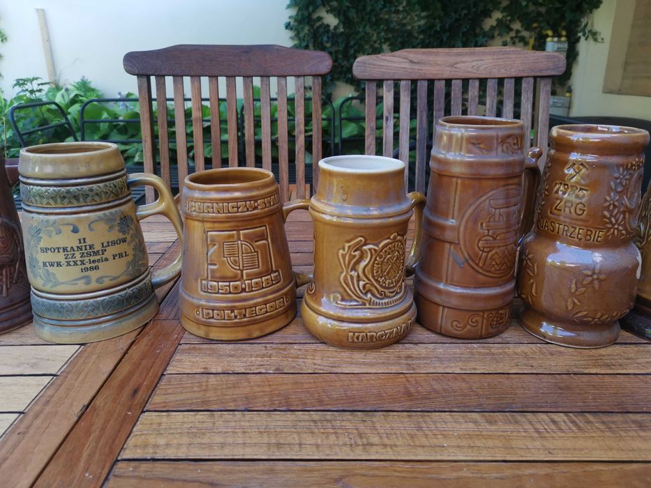 Kufle z Barbórki i Karczmy piwnej