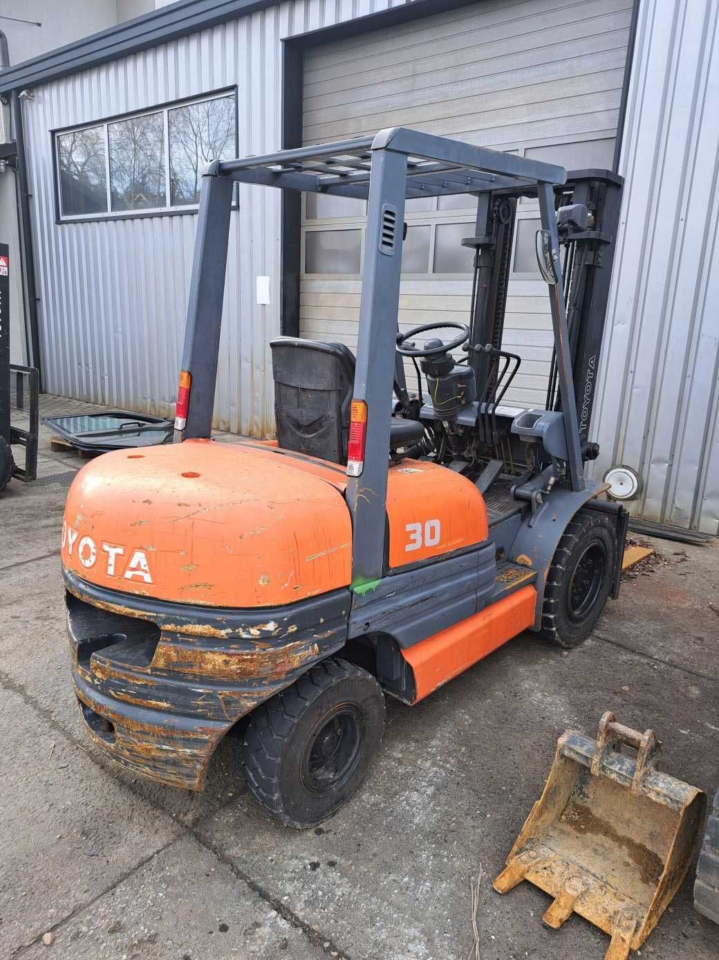 Wózek widłowy Toyota 02-6FDF30, 3t, diesel, Duplex 3,5m, Automat, UDT