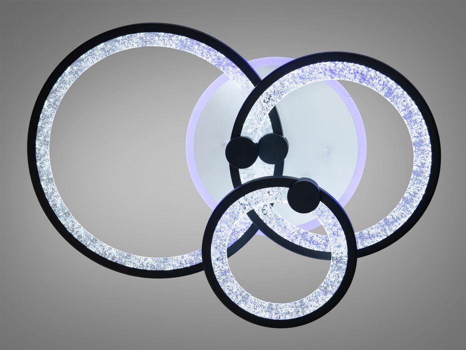 Пристельова LED люстра з пультом, дімером 70W