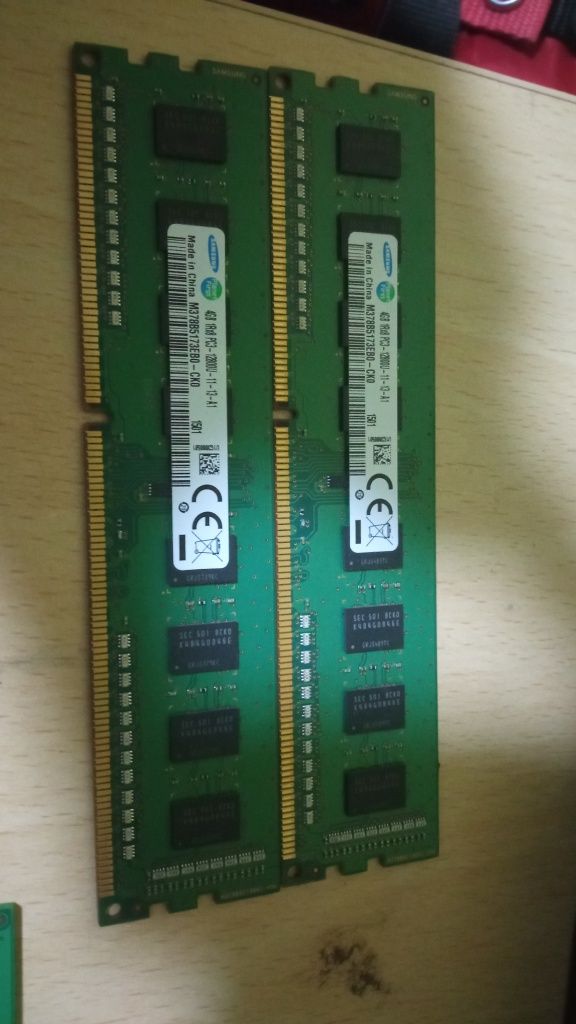 Pamięć ram 16GB 4x4GB dual channel pc3-10600u markowa komplet do grani