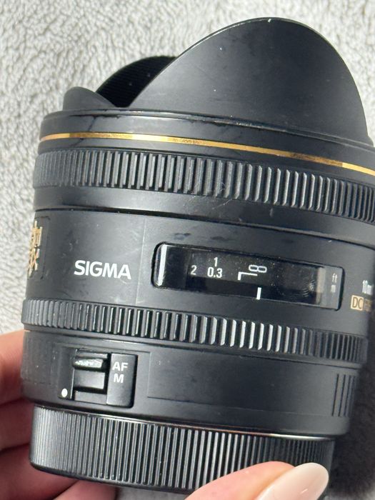 Obiektyw sigma mocowanie canon 10 mm