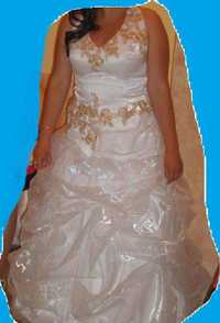 Wyjątkowa suknia ślubna za 200zl!!!
