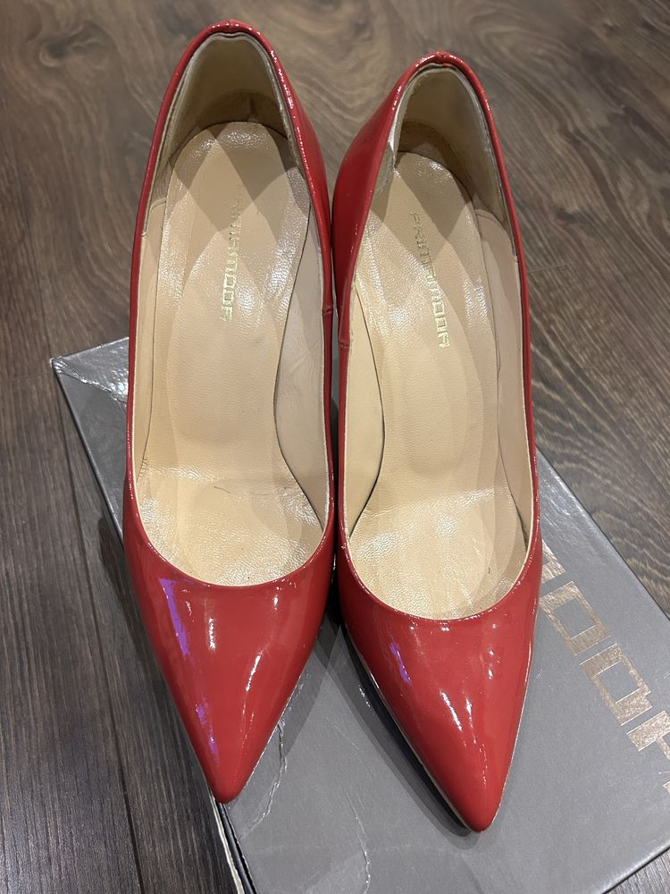 Różowe szpilki prima moda r. 37 fuksja