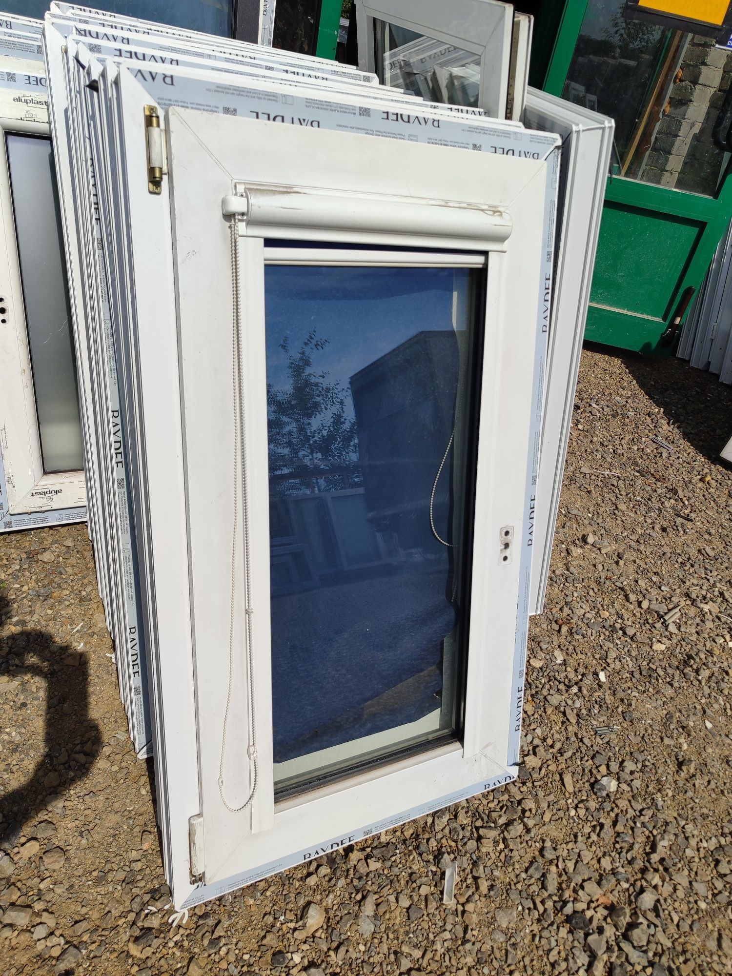 Okno pcv 63 x 110 używane otwierane i uchylne 60 x 100