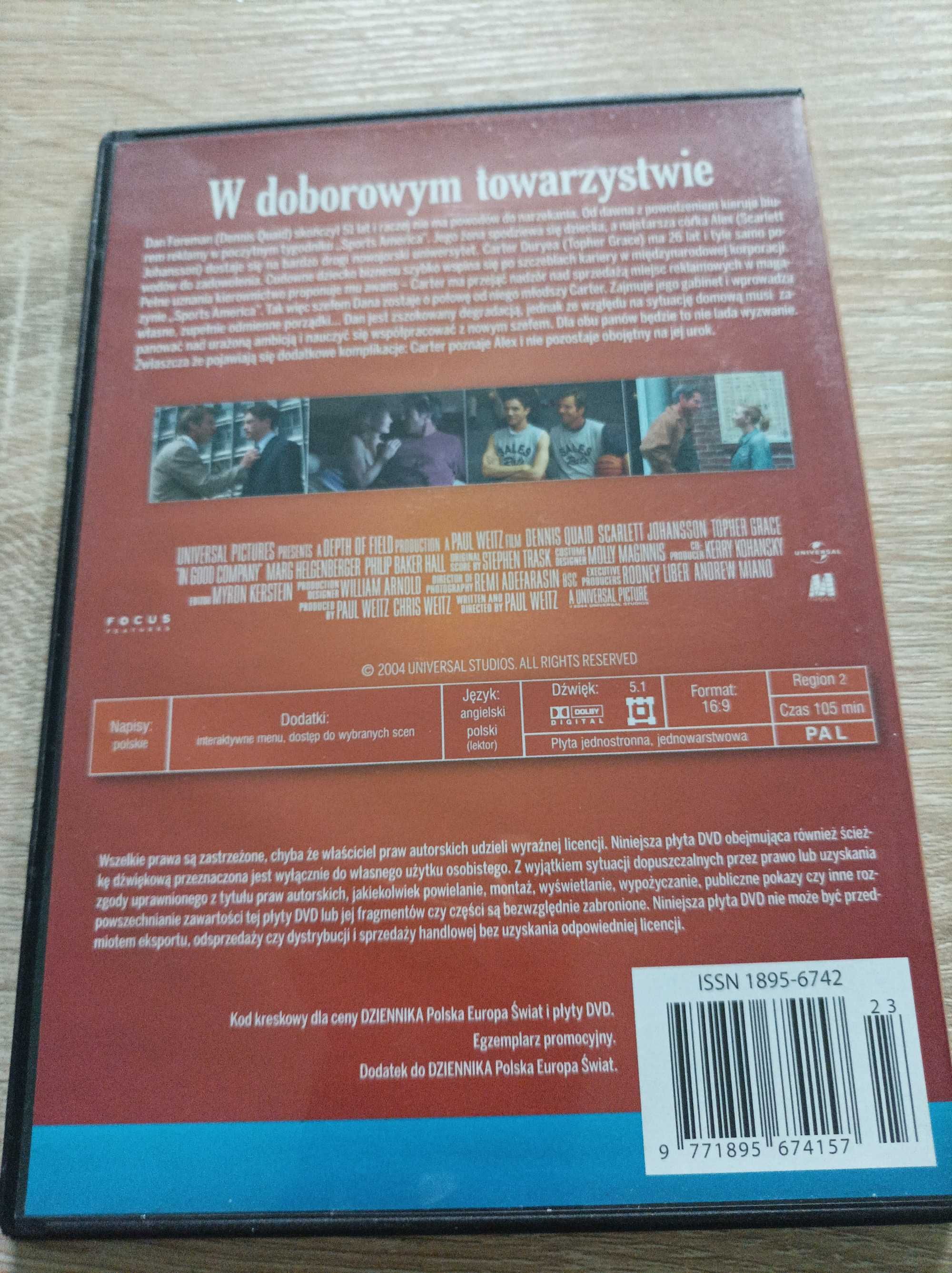 Film DVD W Doborowym Towarzystwie