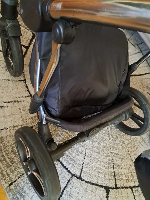 Wózek 2w1 Bebetto Bresso Premium Class (szary)